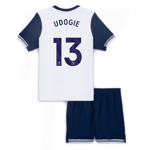 Dres Tottenham Hotspur Destiny Udogie #13 Domaci za djecu 2024-25 Kratak Rukav (+ kratke hlače)